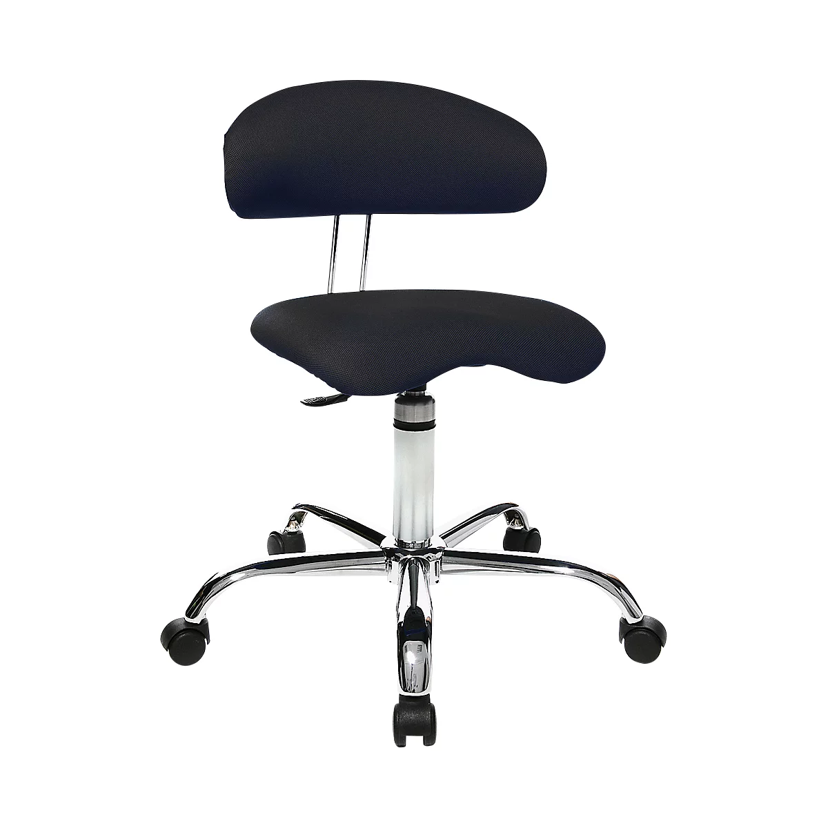 Tabouret Sitness 40, 3 dimensions ajustables, noir
