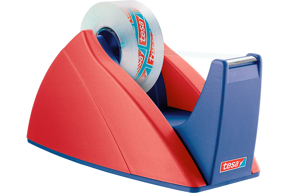 Tafelafroller tesa® basis, rood/blauw