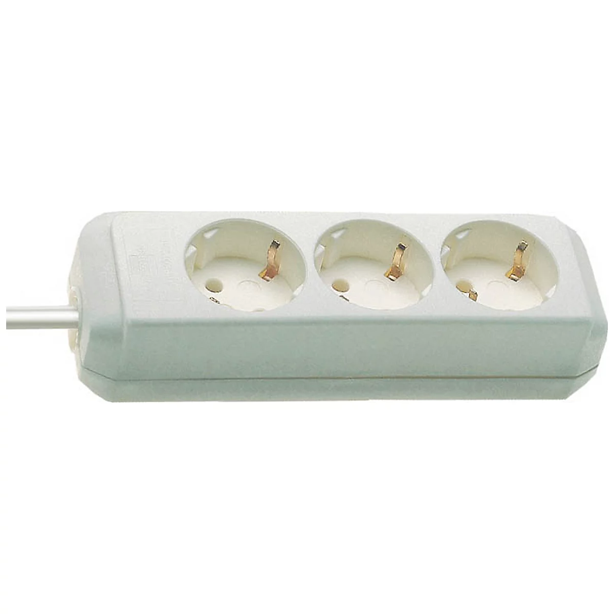 Tafelcontactdoos, 3-voudig, wit