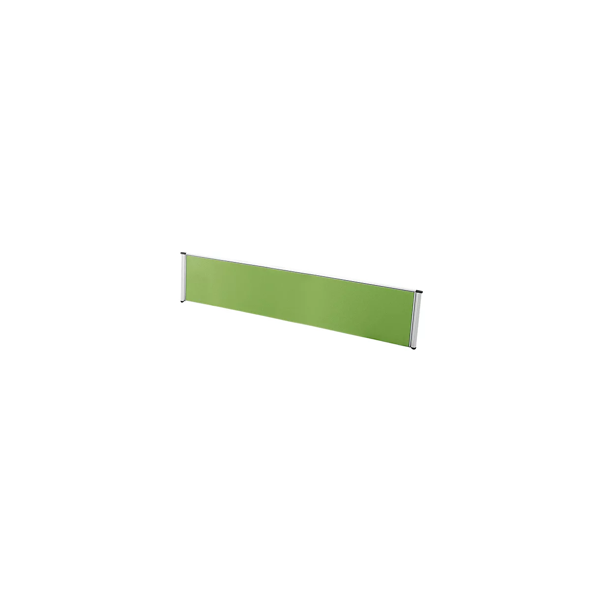 Tafelscheidingswand Aluna, 1200 x 400 mm, groen