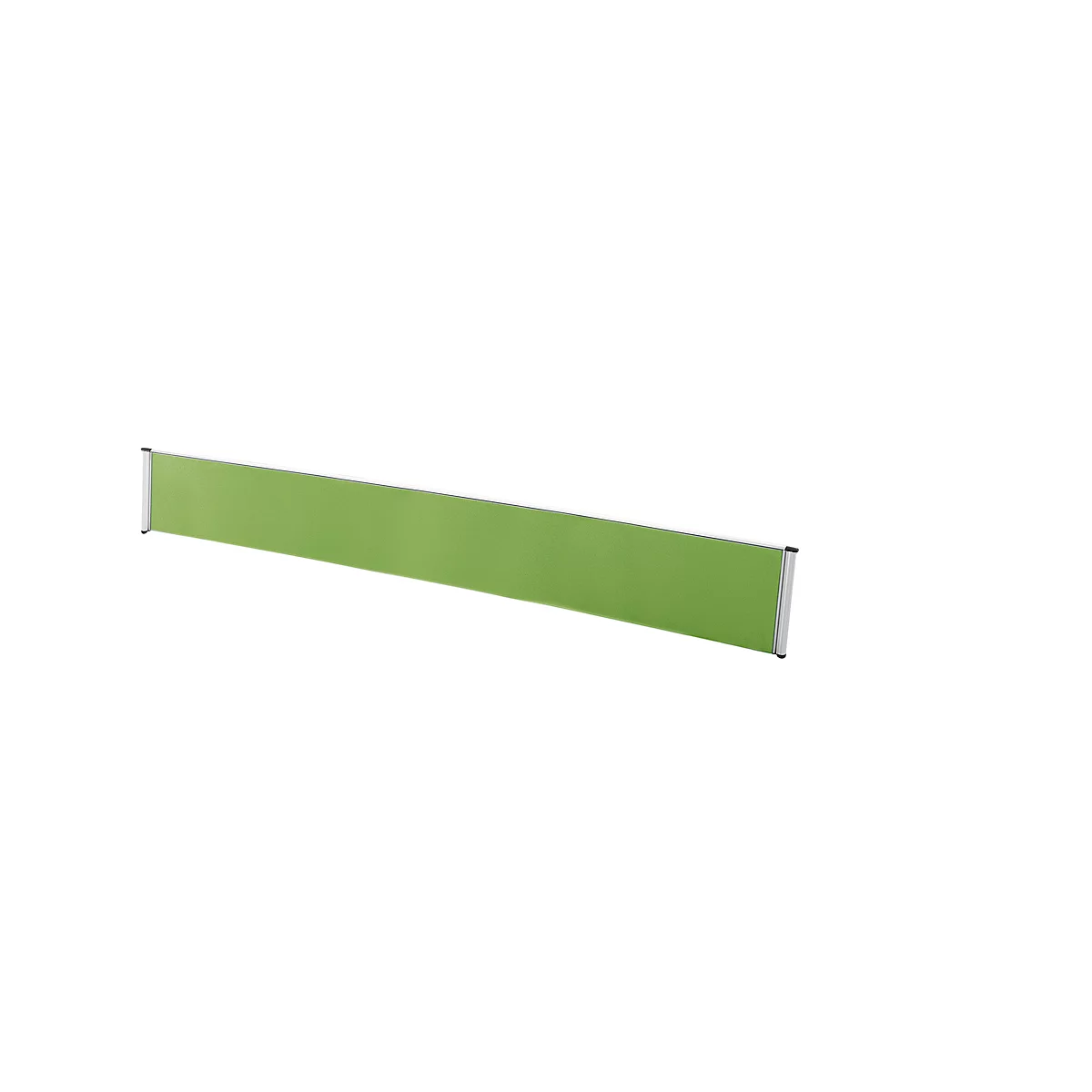 Tafelscheidingswand Aluna, 2000 x 400 mm, groen