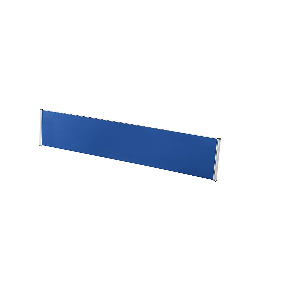 Tafelscheidingswand Aluna, 2000 x 600 mm, blauw
