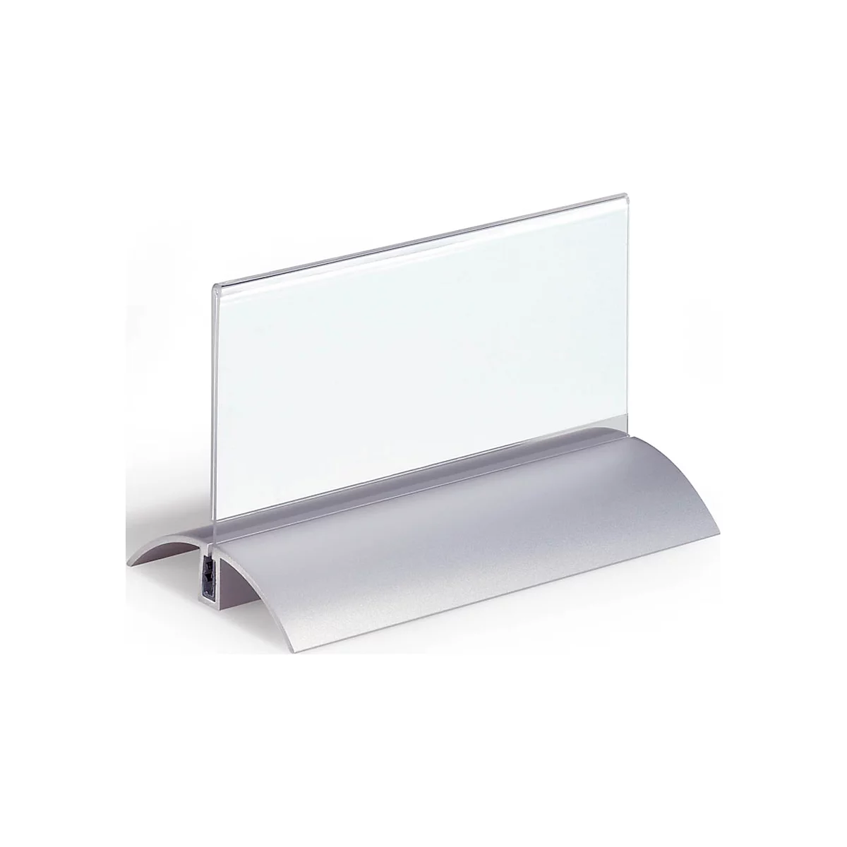 Tafelstandaard, met aluminium voet, 61 x 150 mm, 2 stuks