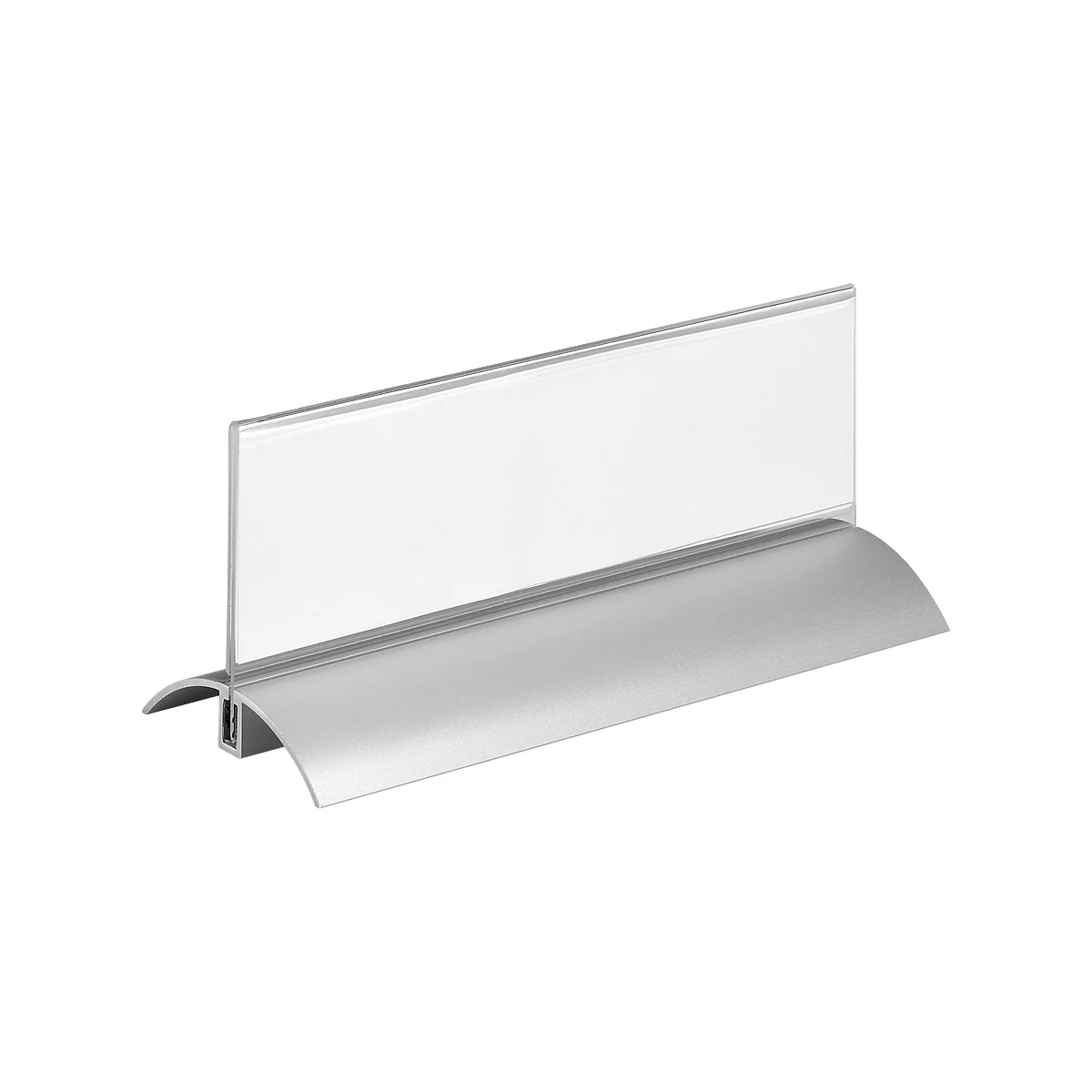 Tafelstandaard met aluminium voet 61 x 210 mm, 2 stuks