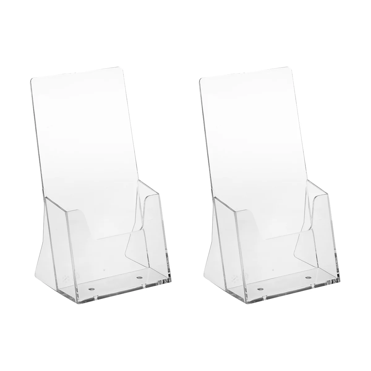 Tafelstandaard, polystyreen, staand, 2 stuks