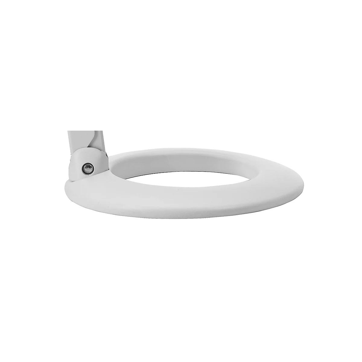 Tafelvoet voor LED-tafellamp Ovelo, ringvormig, eenvoudige steekverbinding, wit