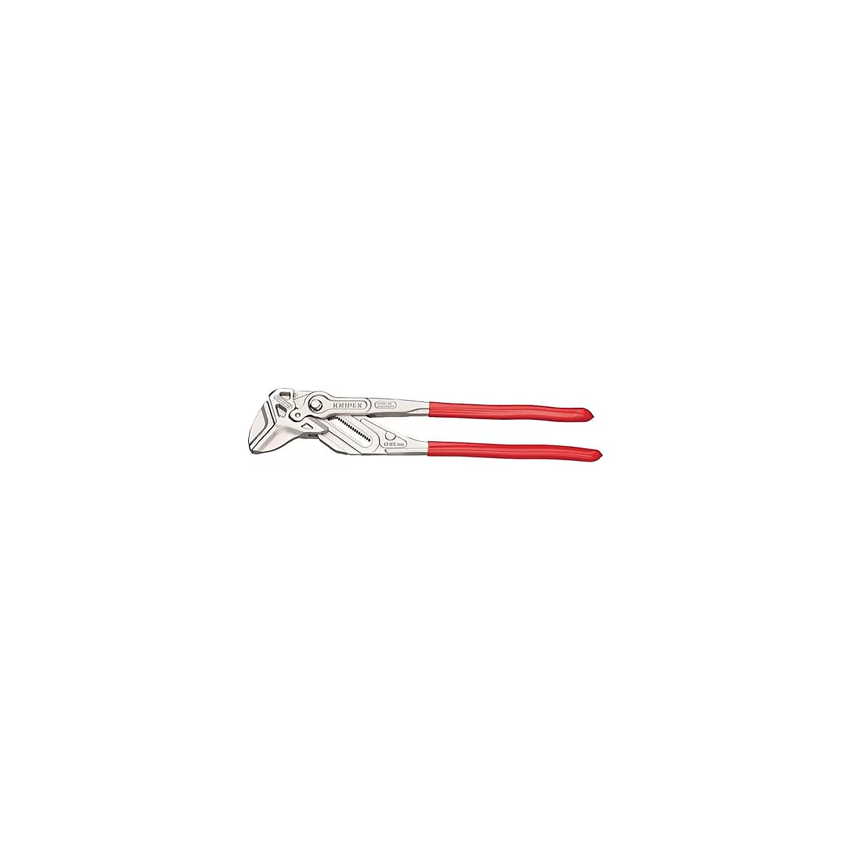 Tangsleutel L.400mm Klem w.85mm verchroomd Ku. deksel KNIPEX