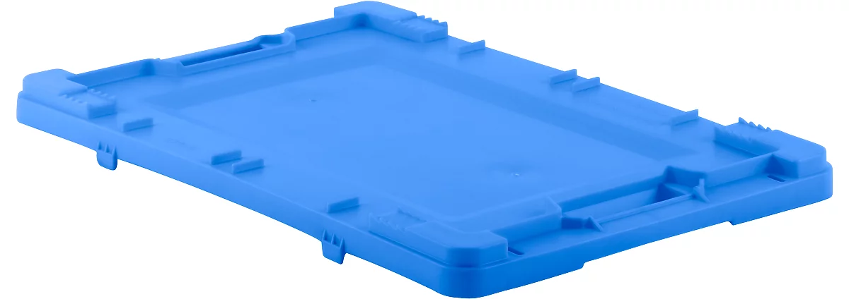 Tapa para caja con dimensiones norma europea EFB 642/643/644, azul
