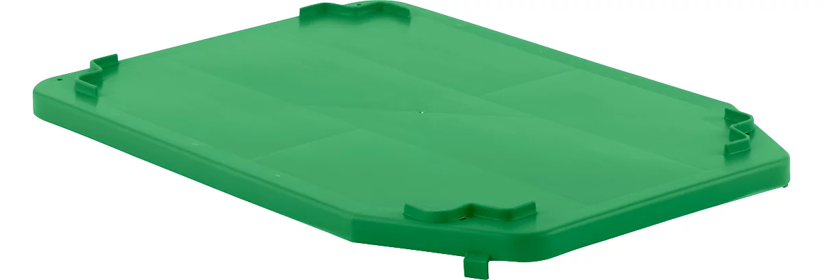 Tapa para caja con dimensiones norma europea FB 600, verde