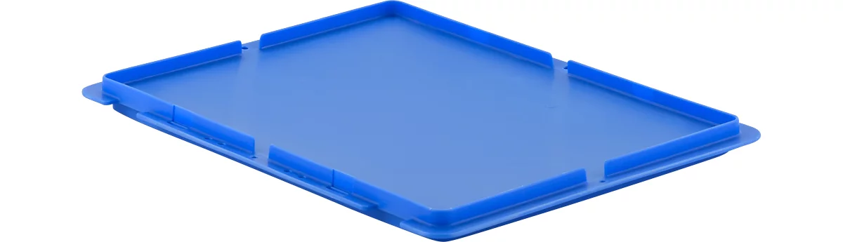 Tapa para caja con dimensiones norma europea MF 4120/4170/4220, azul
