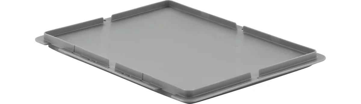 Tapa para caja con dimensiones norma europea MF 4120/4170/4220, gris