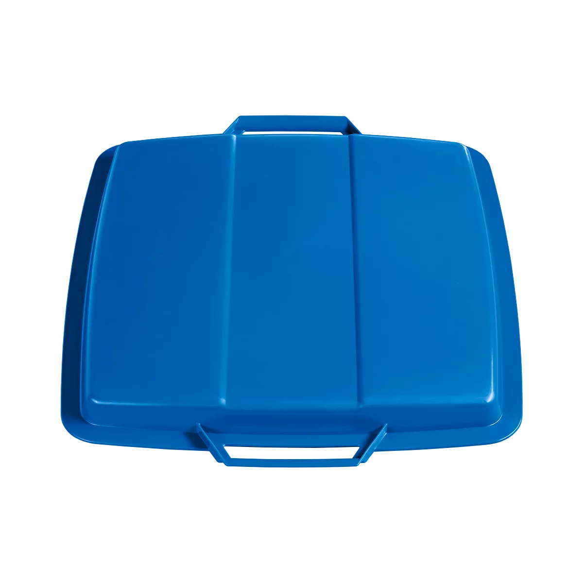 Tapa para cubo de basura 90 l, azul