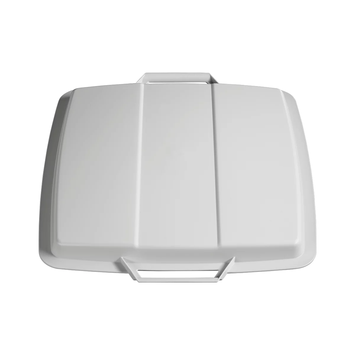 Tapa para cubo de basura 90 l, gris