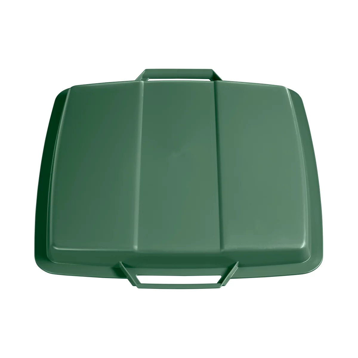 Tapa para cubo de basura 90 l, verde