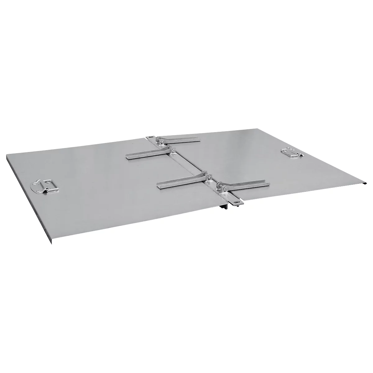 Tapa para volquete tipo TYP GU-RZ 30 + 55 y SGU-RZ 30 + 55, galvanizado