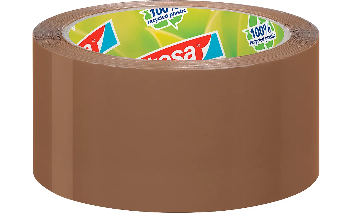 Tape verpakkingstape tesapack® Eco & Strong, 6 rollen, bruin