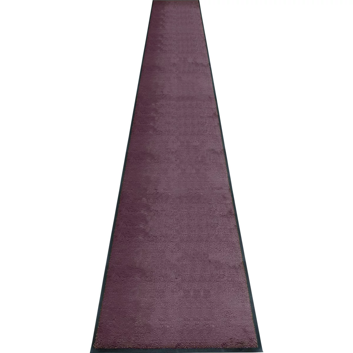 tapis anti-salissures miltex Eazycare Style, angulaire, antistatique, résistant aux UV, lavable, nylon haute torsion &amp; caoutchouc niltril, 850 x 3000 mm, violet-violet
