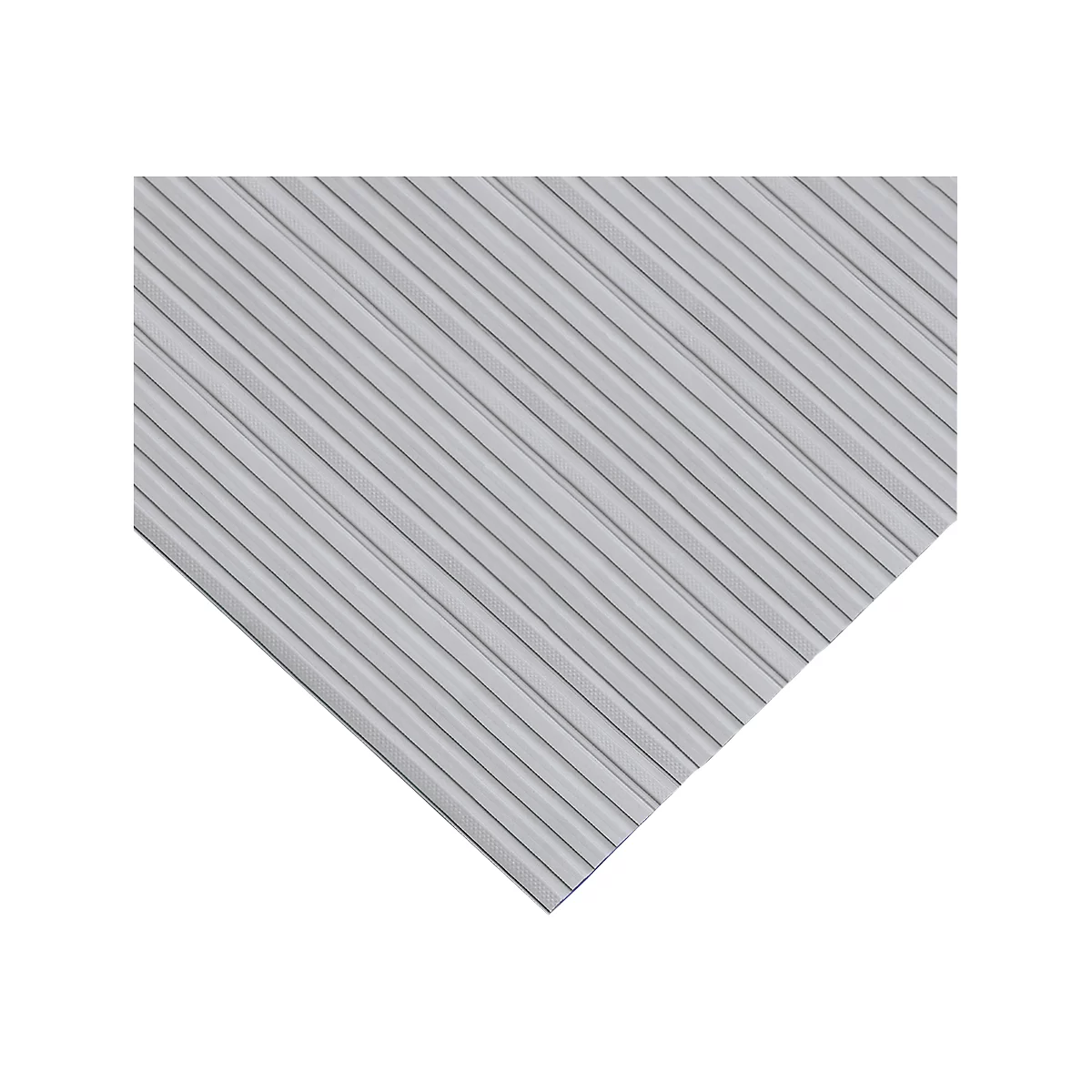 Tapis chemin ergonomique, à la découpe, 1000 mm de large, gris