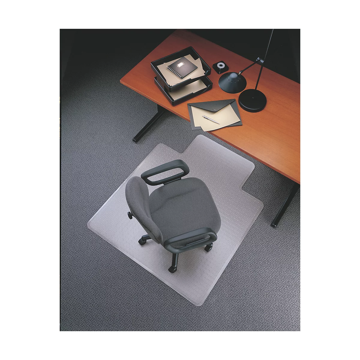 Tapis de protection de sol pour moquettes, carré, prédécoupé, 900 x 1200