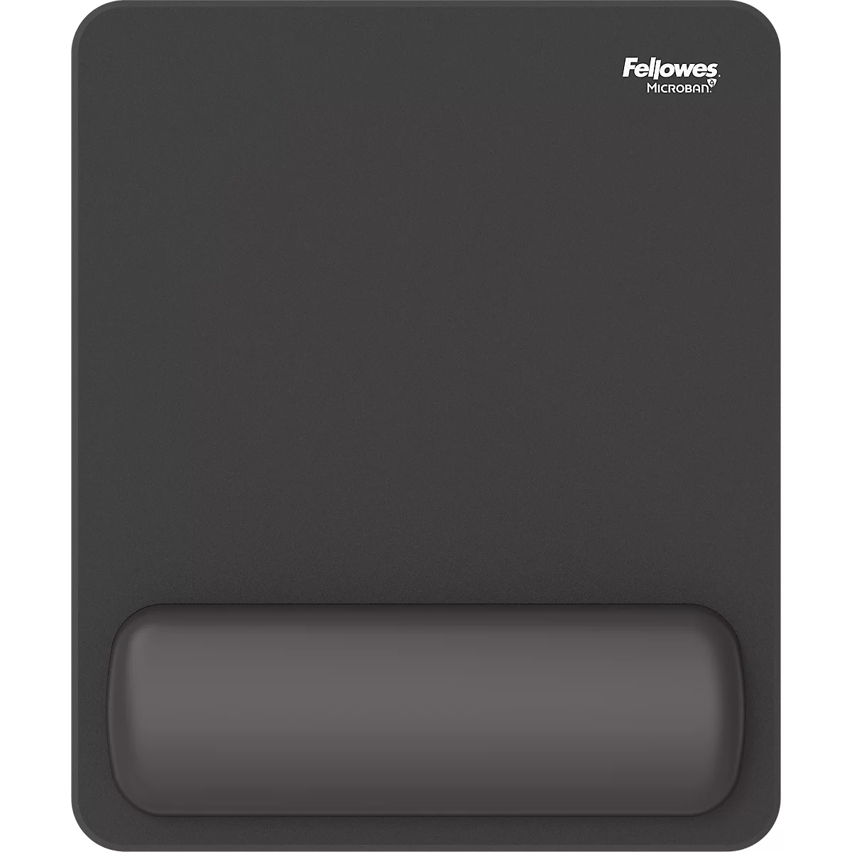 Base rectangulaire gris foncé avec pieds surélevés et fentes de ventilation en nid d'abeille.