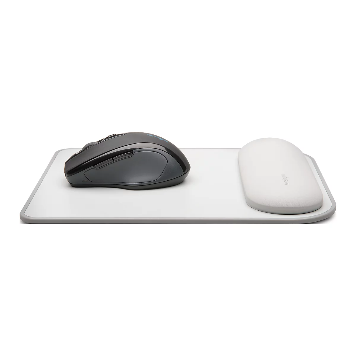 Tapis souris ErgoSoft Kensington, avec repose-poignets rembourré, surface haute performance, gris