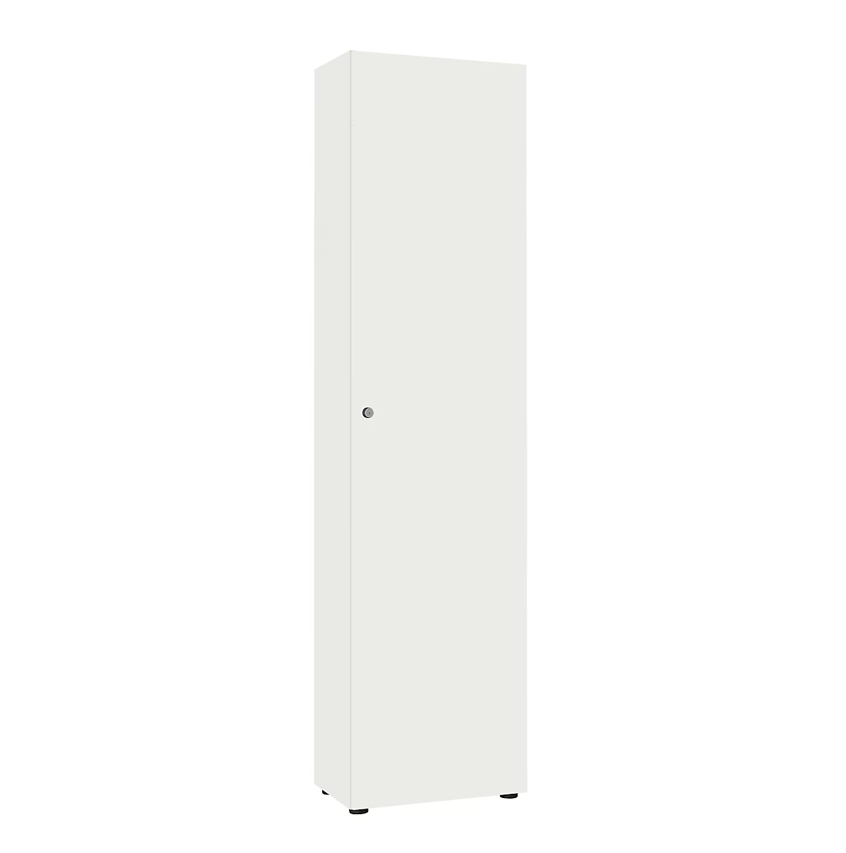 Taquilla, 1 puerta, An 60 cm, 6 AA, blanco