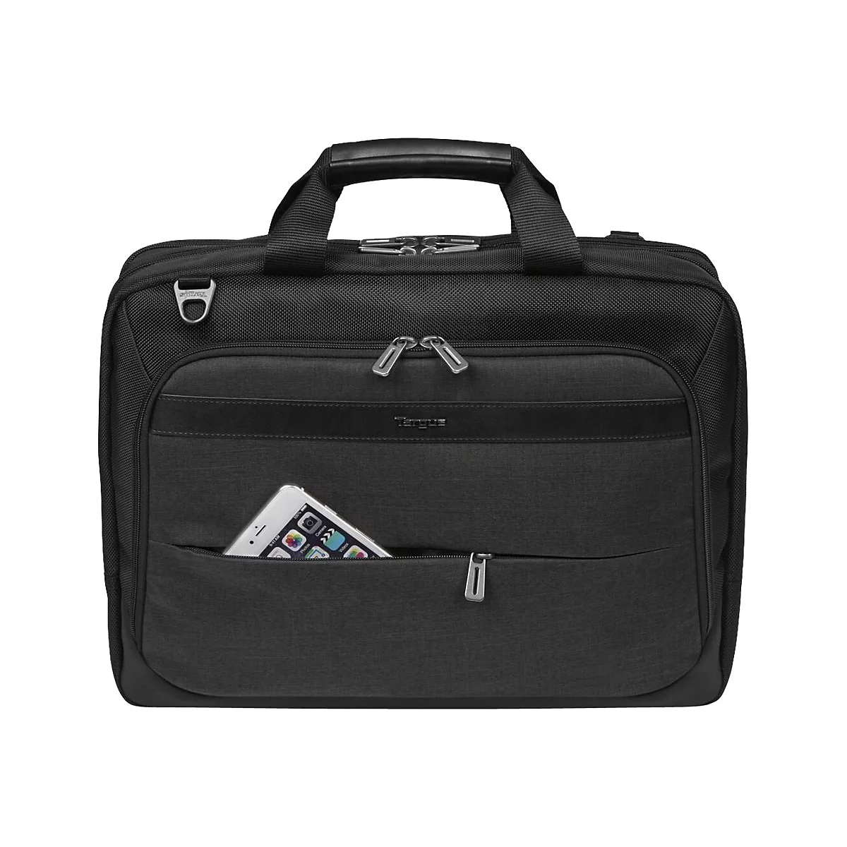 Targus CitySmart High Capacity Topload - Notebook-Tasche - 39.6 cm - 14' - 15.6' - Schwarz, Grau