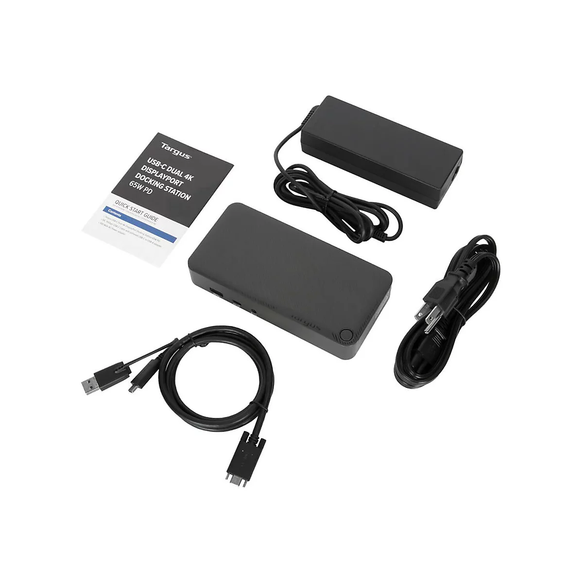 Targus - Dockingstation - USB-C 3.2 Gen 2 - 2 x DP - 1GbE - 100 Watt