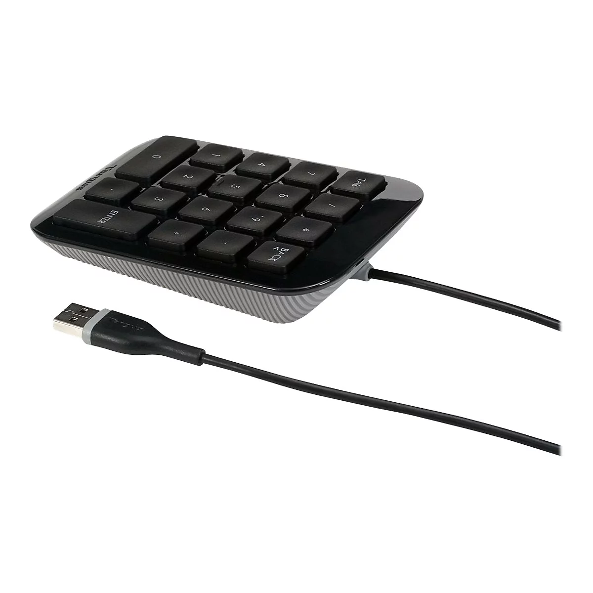 Targus Numeric - Tastenfeld - USB - Schwarz, Grau