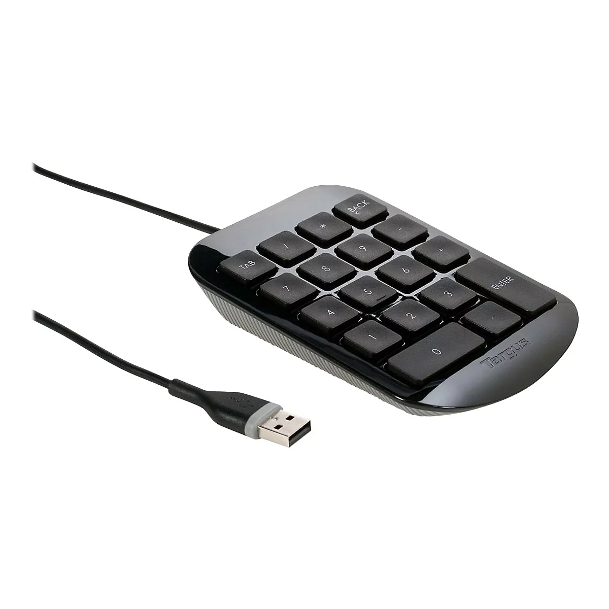 Targus Numeric - Tastenfeld - USB - Schwarz, Grau