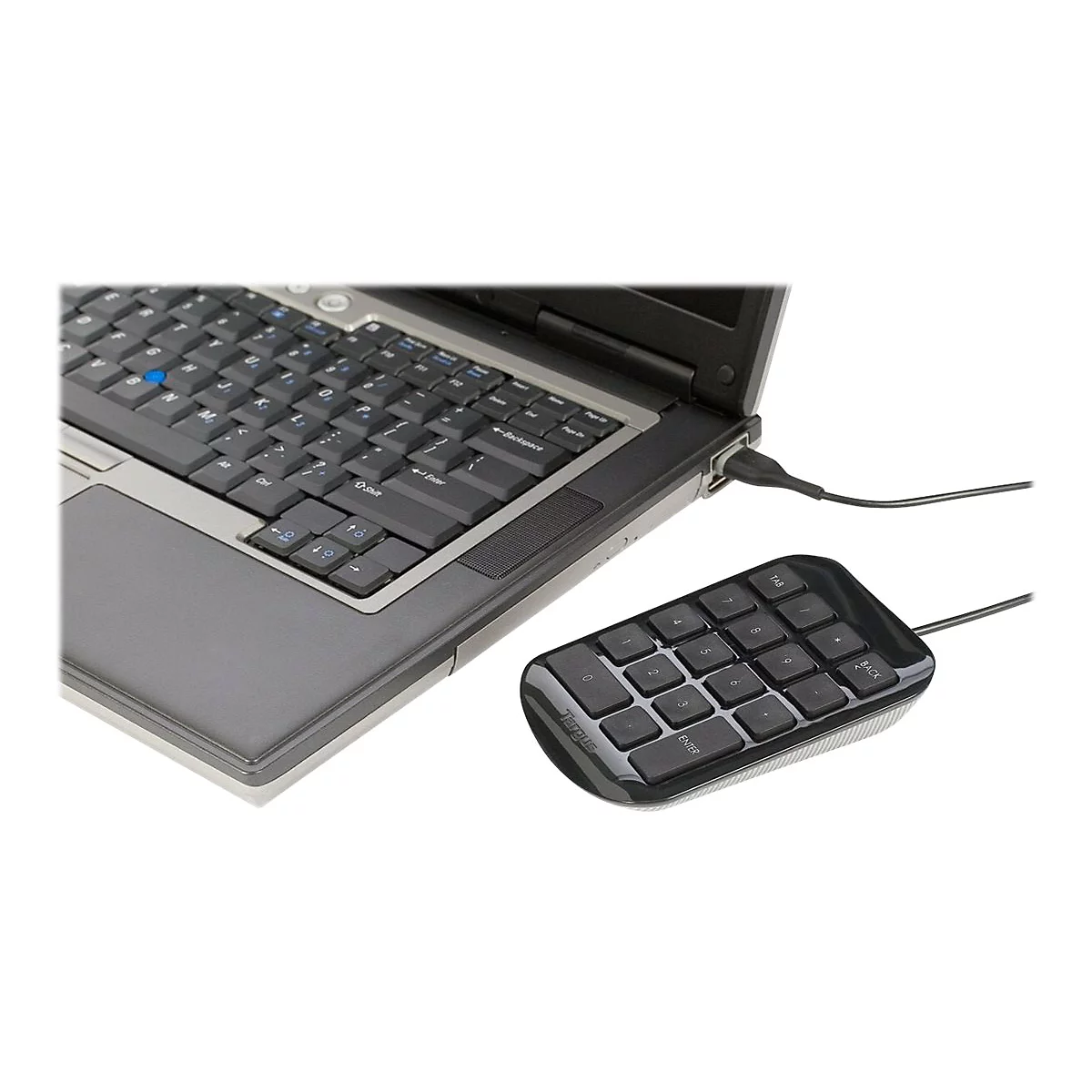 Targus Numeric - Tastenfeld - USB - Schwarz, Grau