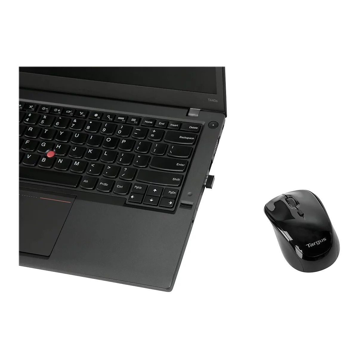 Targus - souris - 2.4 GHz - noir