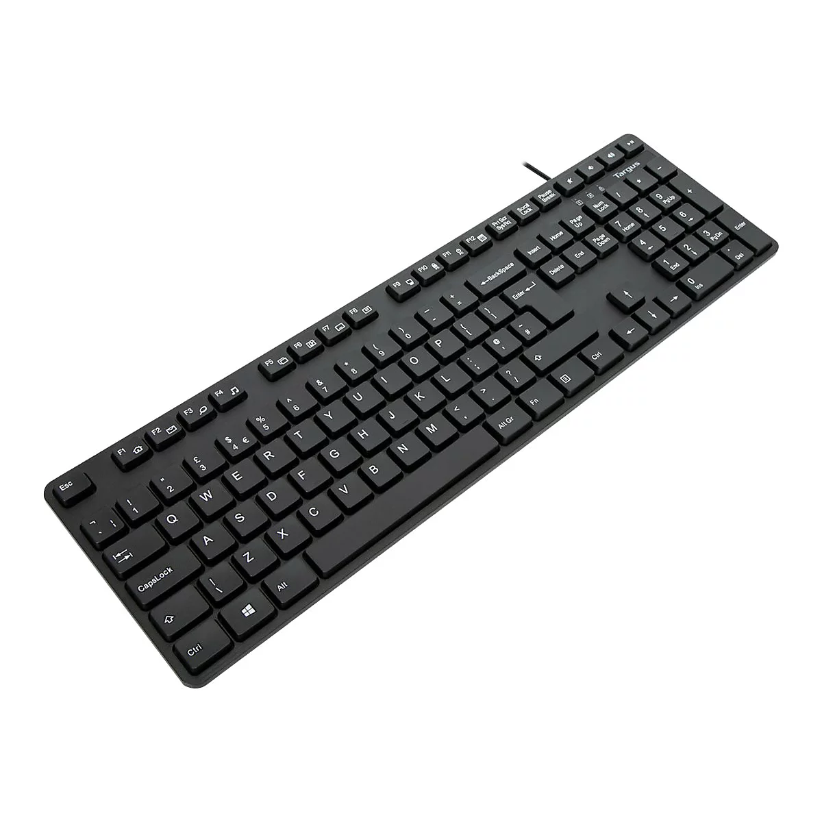 Targus - Tastatur - antimikrobiell - antimicrobial - USB - QWERTY