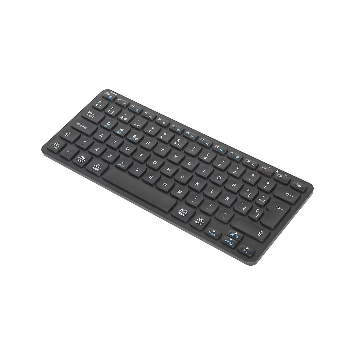 Targus - Tastatur - Mehrgeräte - compact - antimicrobial - kabellos