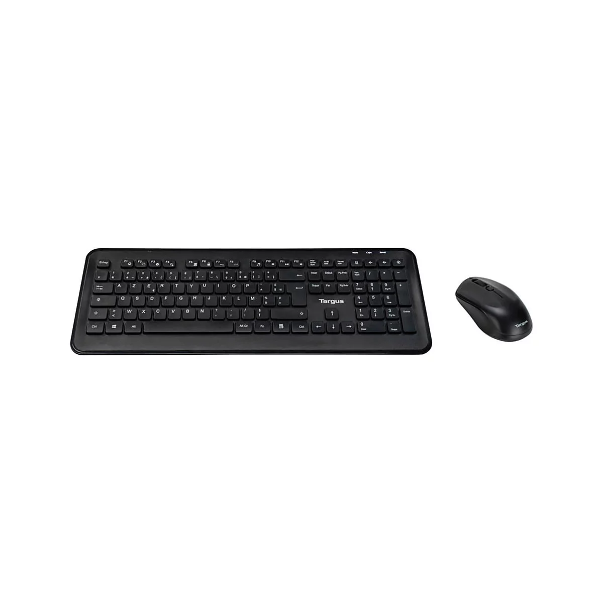 Targus - Tastatur-und-Maus-Set - Kombination - full size - kabellos - 2.4 GHz