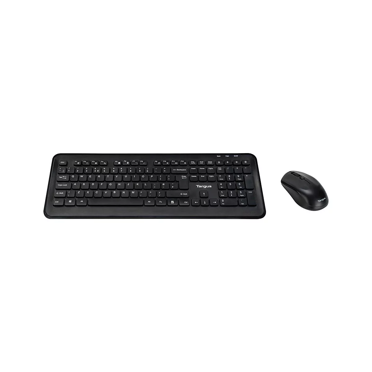 Targus - Tastatur-und-Maus-Set - Kombination - full size - kabellos - 2.4 GHz