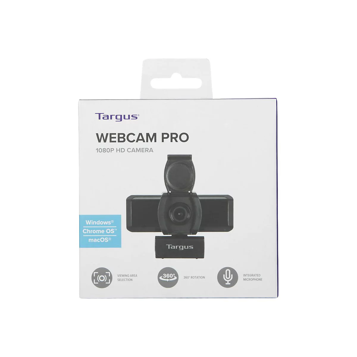 Targus Webcam Pro - Webcam - Farbe - 1920 x 1080 - 1080p - Audio