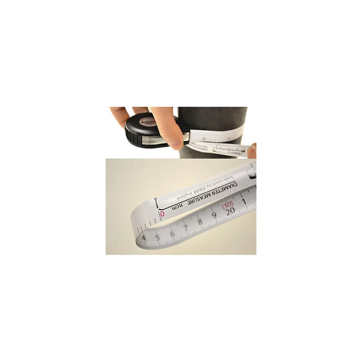 Taschenrollbandmaß Talmeter L.2m B.16mm mm/cm EG II ABS