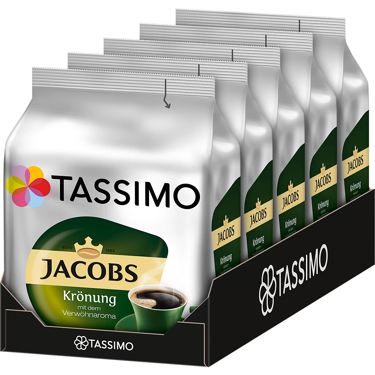 Tassimo koffieschijf Jacobs Krönung, 16 stuks