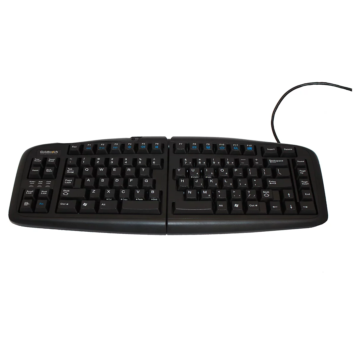 Tastatur Goldtouch Adjustable V2, QWERTZ, stufenlos verstellbar