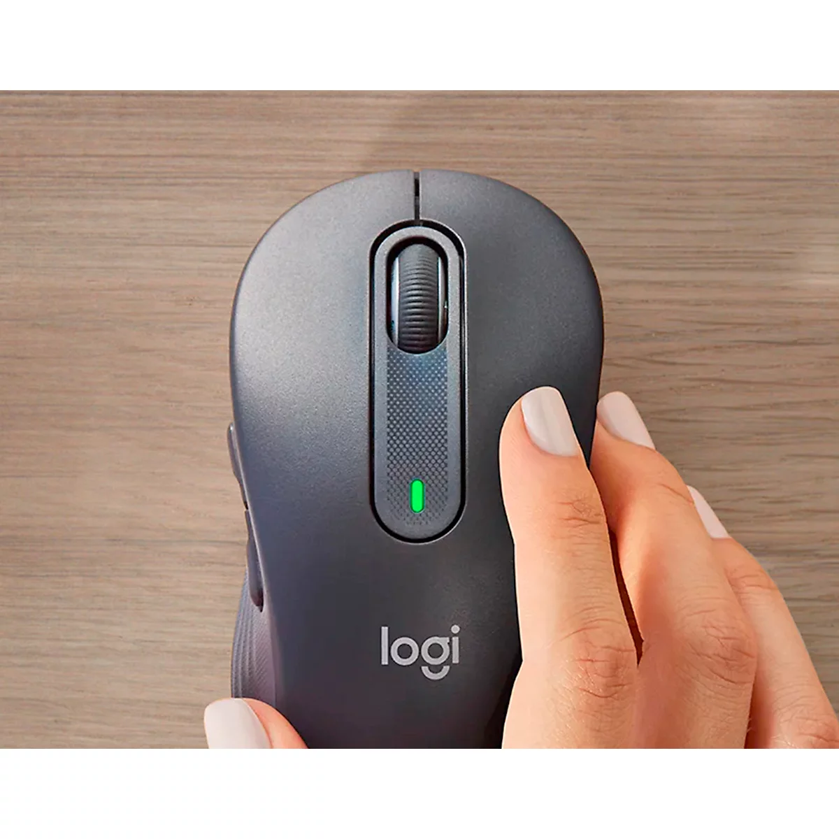 Tastatur-Maus-Set Logitech Signature Combo MK650 for Business, kabellos, QWERTZ, Handballenauflage, 2 Verbindungsmodi, schwarz
