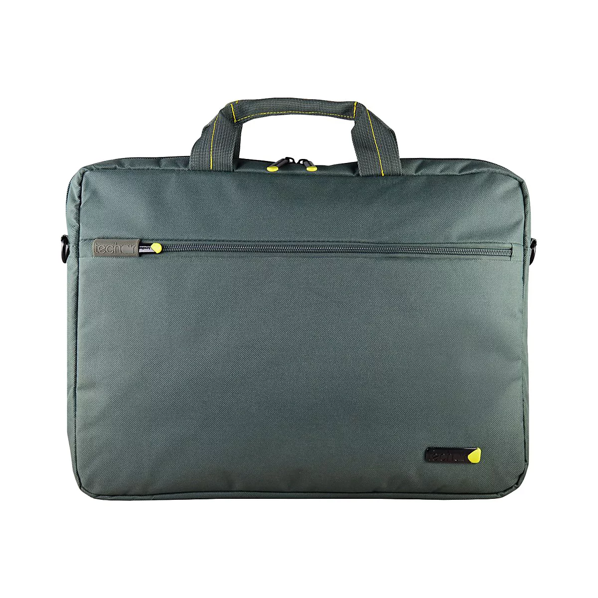 techair - Notebook-Schultertasche - 39.6 cm (15.6') - Grau