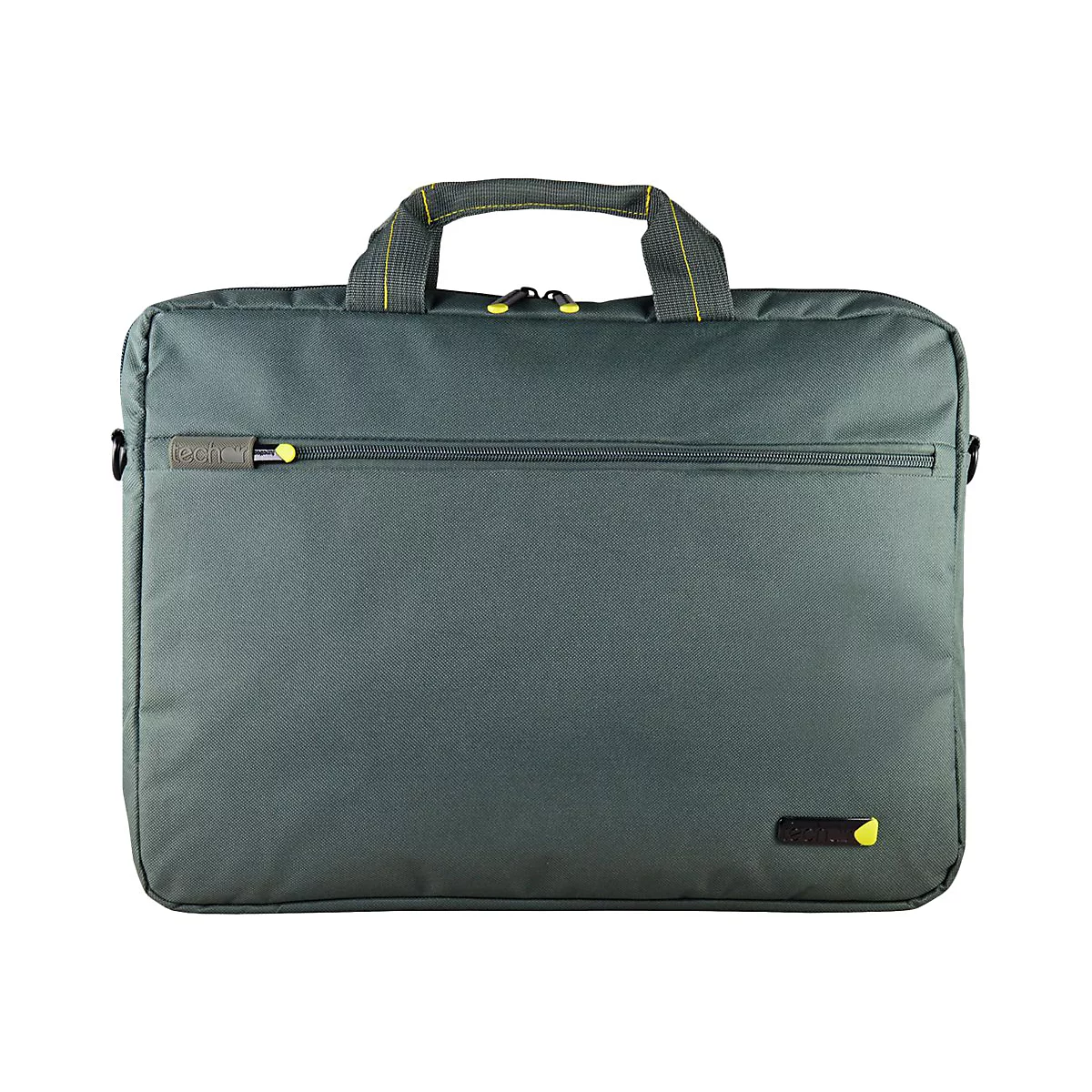 techair - Notebook-Schultertasche - 43.9 cm (17.3') - Grau