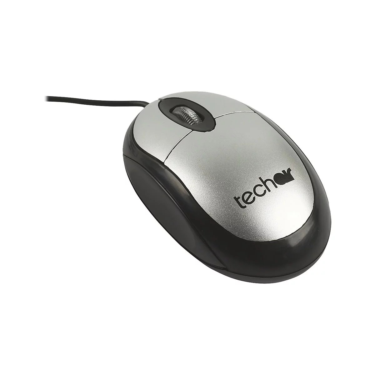 techair TABUN33MV4 - Notebook-Tasche - 43.9 cm (17.3') - Schwarz - mit optische USB-Maus