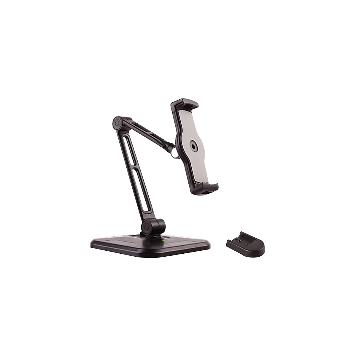 TECHly Np Extensible Support - Befestigungskit (Wandmontage, Halterung für Schreibtisch, einstellbarer Montagearm) - für Tablett - Kunststoff, Aluminium, Stahl - Schwarz - Bildschirmgröße: 11.9-32.8 cm (4.7'-12.9')