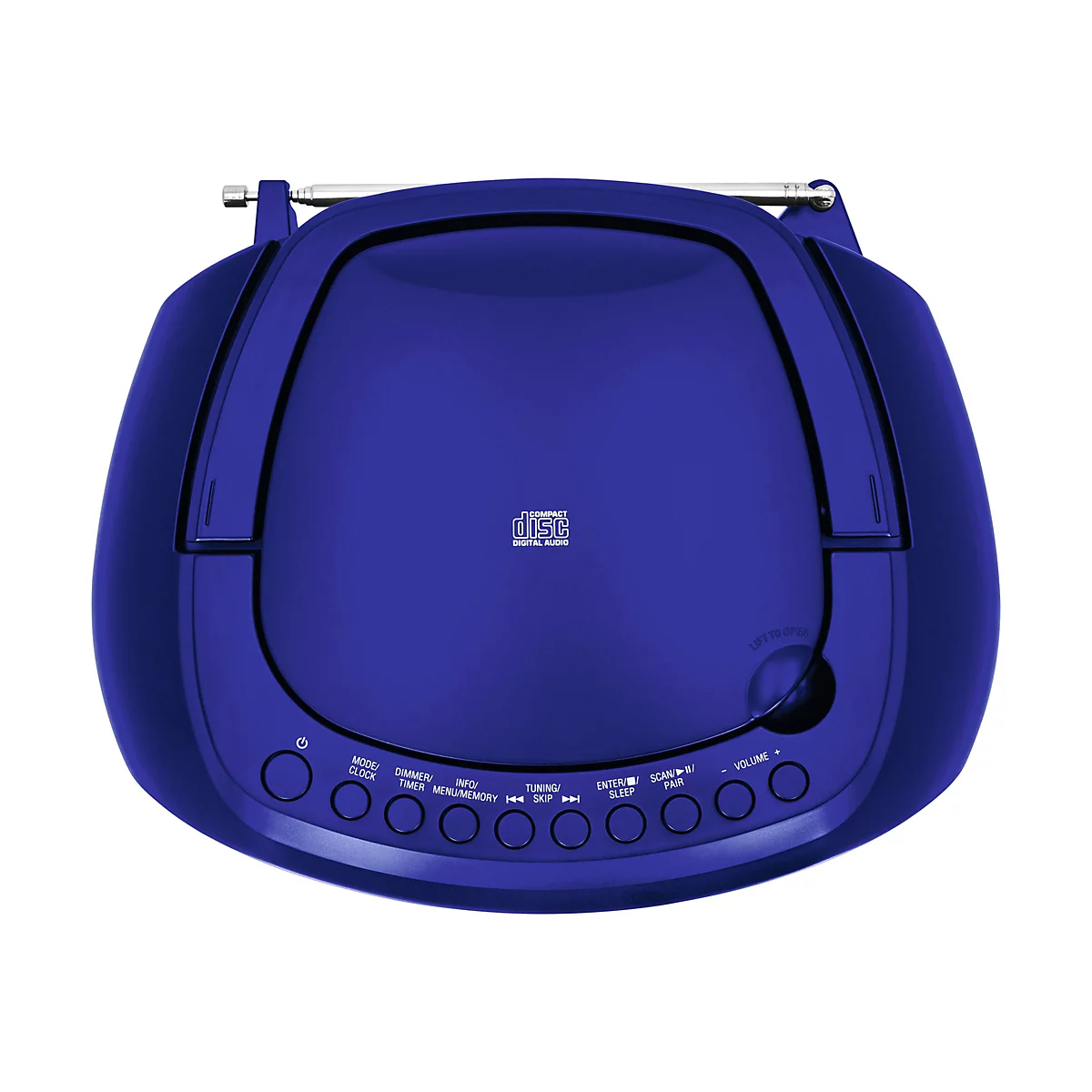 TechniSat DigitRadio 1990 - Audiosystem - 2 x 1.5 Watt - Blau