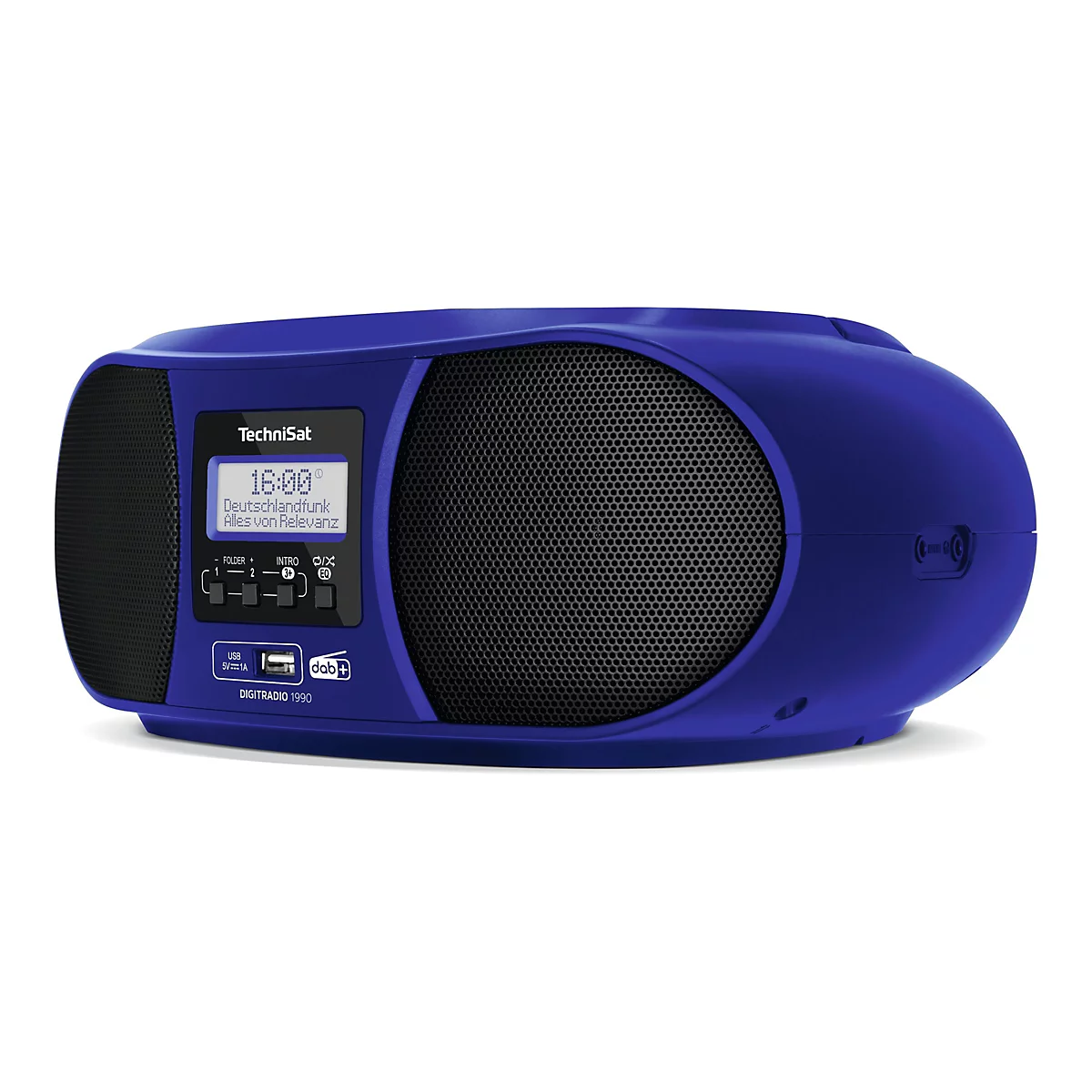 TechniSat DigitRadio 1990 - Audiosystem - 2 x 1.5 Watt - Blau