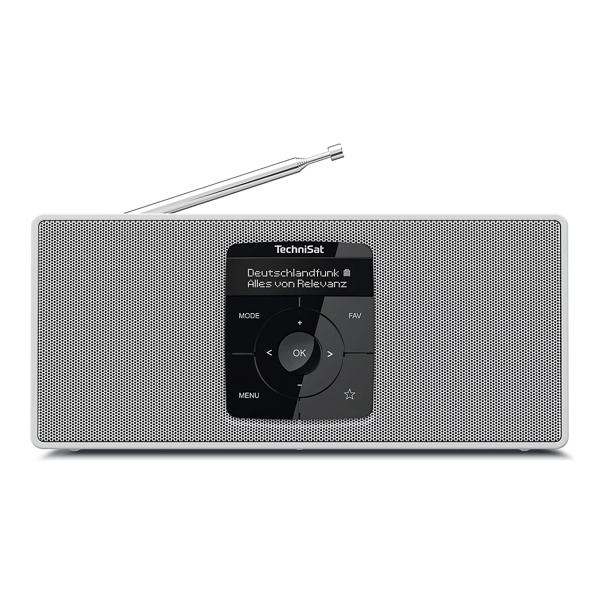 TechniSat DigitRadio 2 S - DAB+-Radio - weiß
