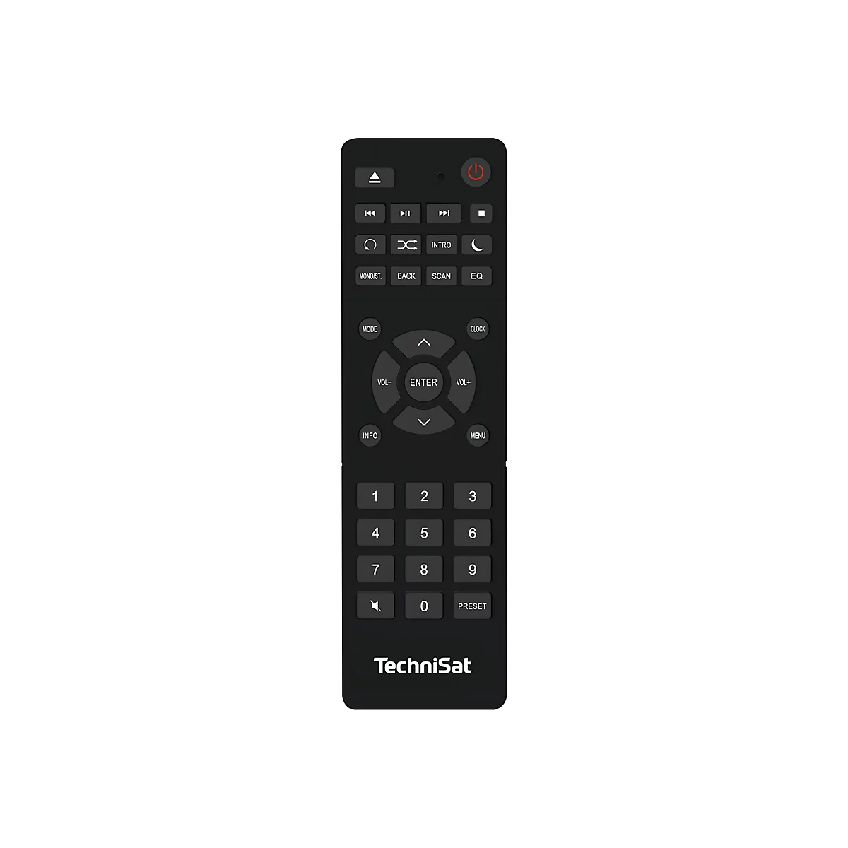 TechniSat DigitRadio 370 CD IR - Audiosystem - 2 x 5 Watt - Schwarz