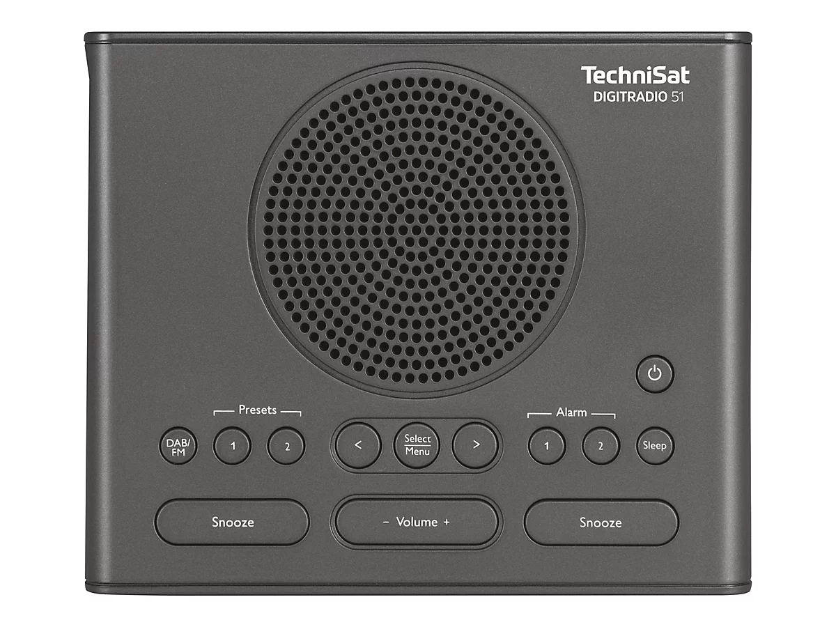 TechniSat DigitRadio 51 - DAB-Radio - Schwarz